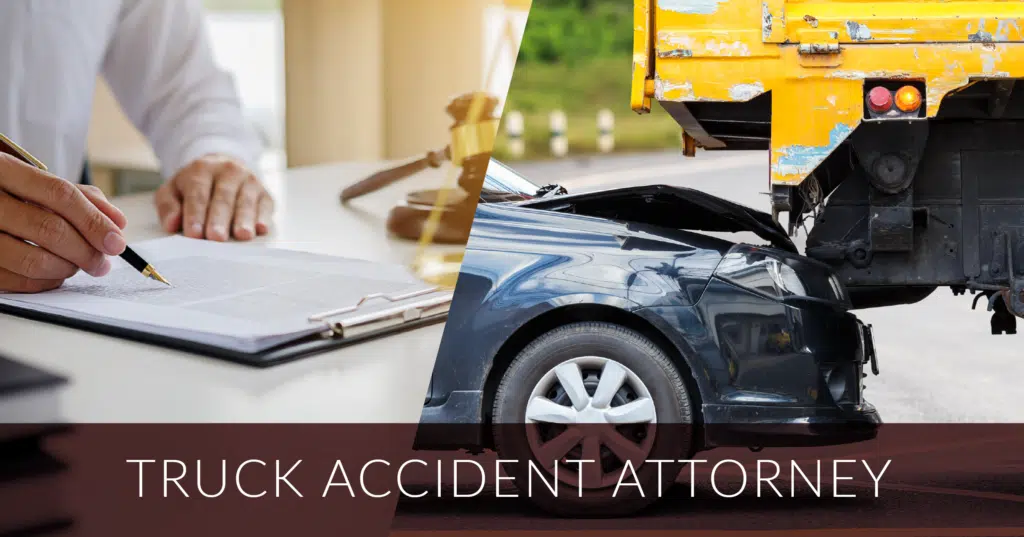 accidente de camión abogado la
