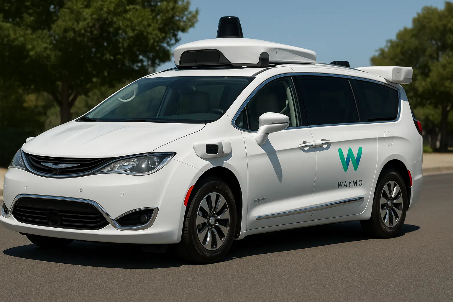 un coche waymo